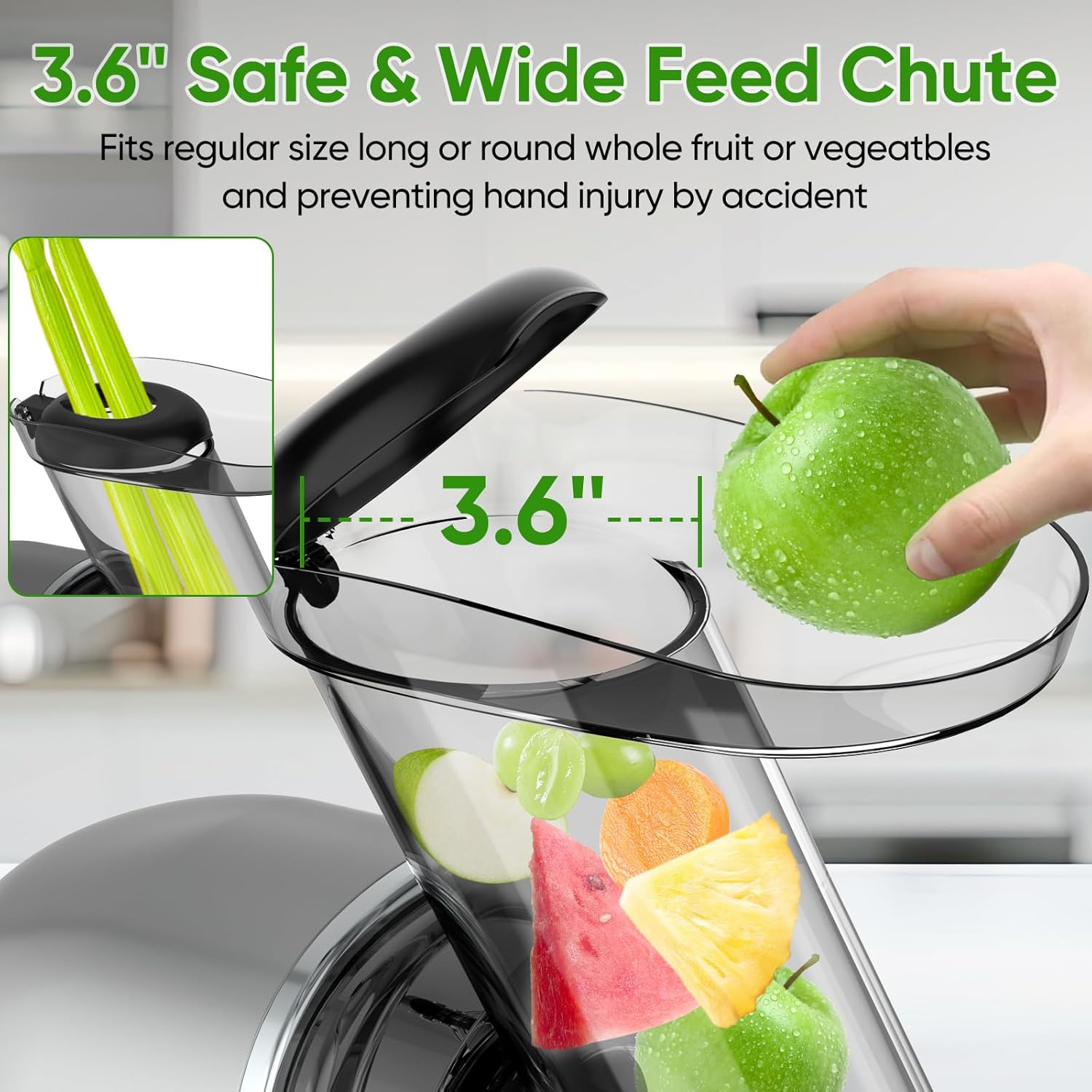 FreshVolt™ automatisk juicer