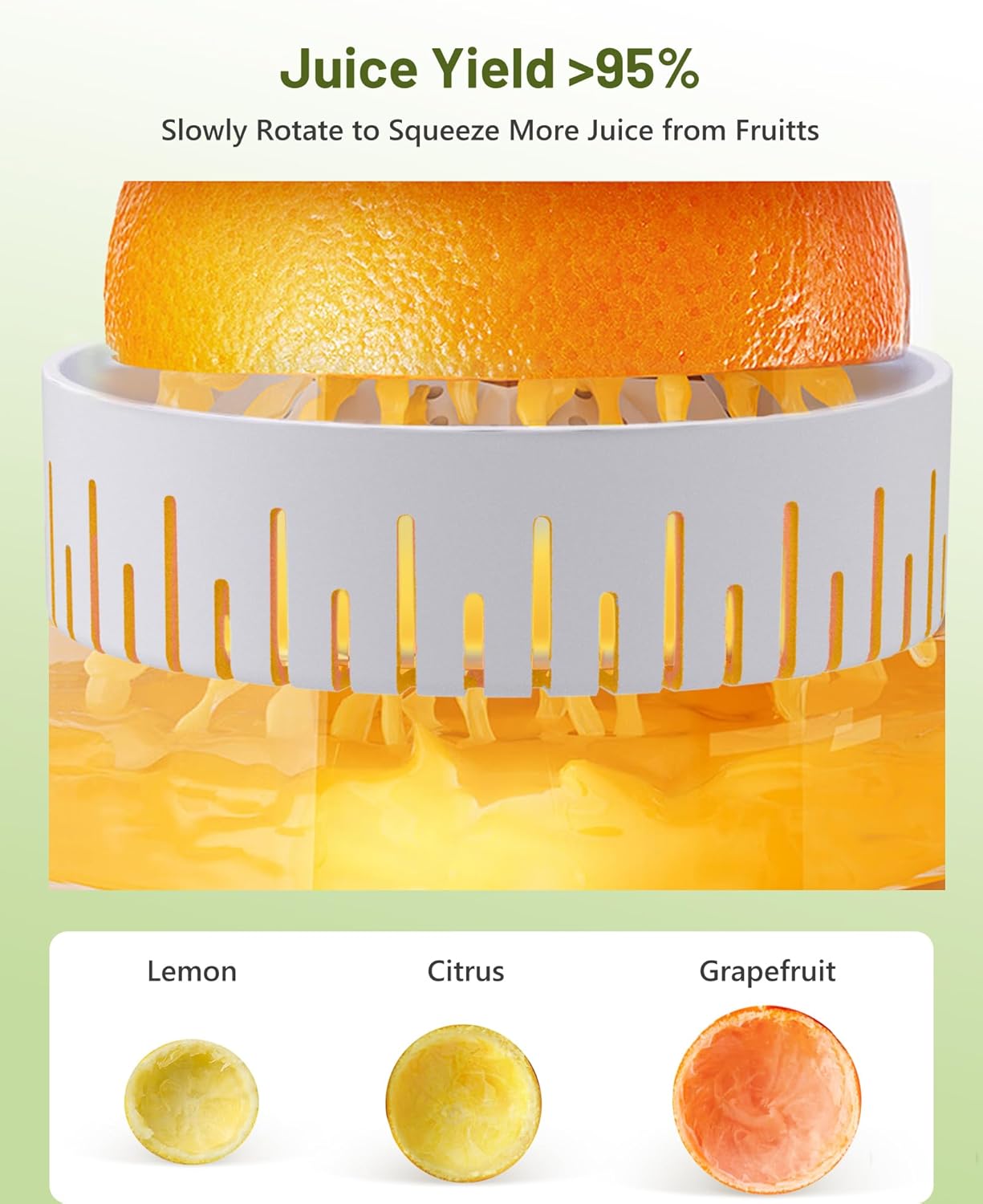 SqueezeGo™ Automatisk juicepress