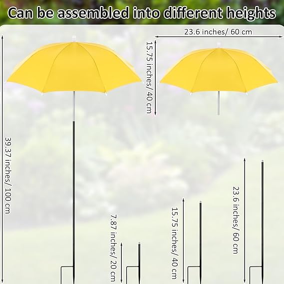 SkyShade™ Solenergi-drevet LED-parasoll