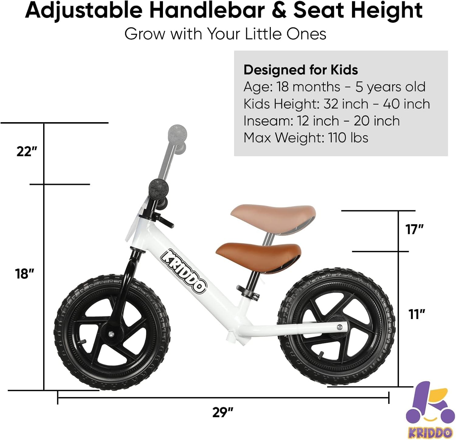 GlamBike™ Minisykkel